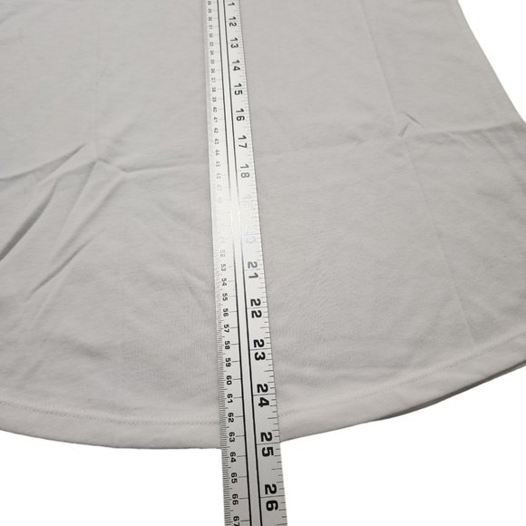 Clementine Apparel Women’s Short Sleeve T Shirt Curvy Crew Undershirt‎ Size XS - Picture 4 of 6